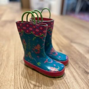 Stephen Joseph Mermaid Rain Boots